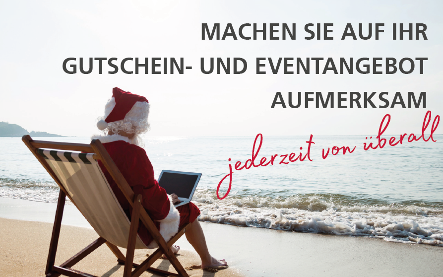 Gutscheine als Weihnachtsgeschenk bewerben